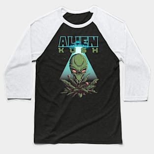 Alien Kush Ufo Style Baseball T-Shirt